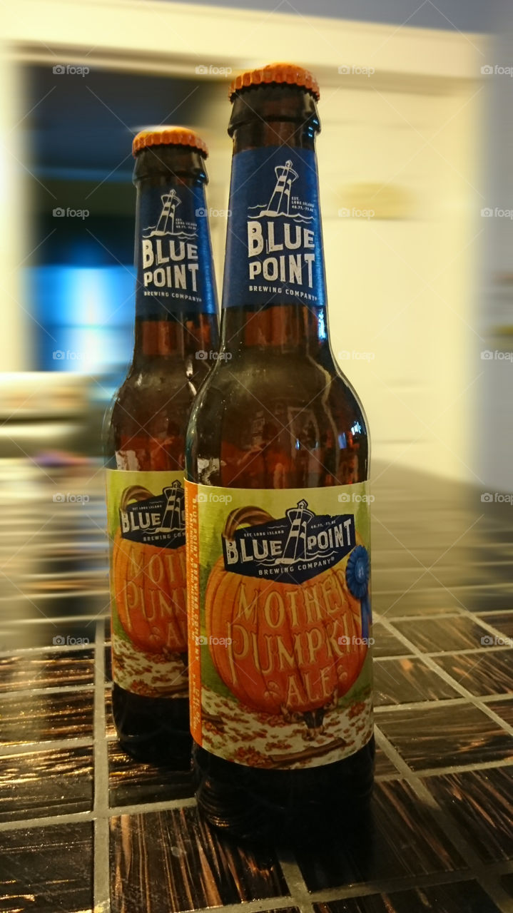 Blue Point pumpkin ale