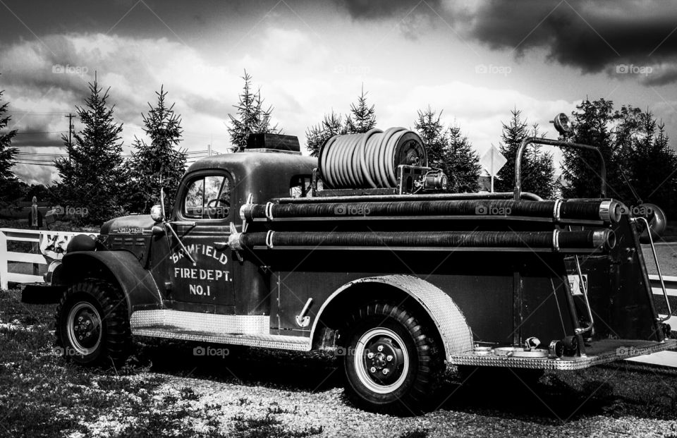 old fire truck