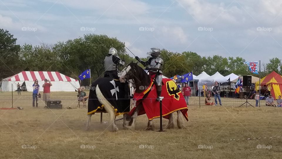 Jousting