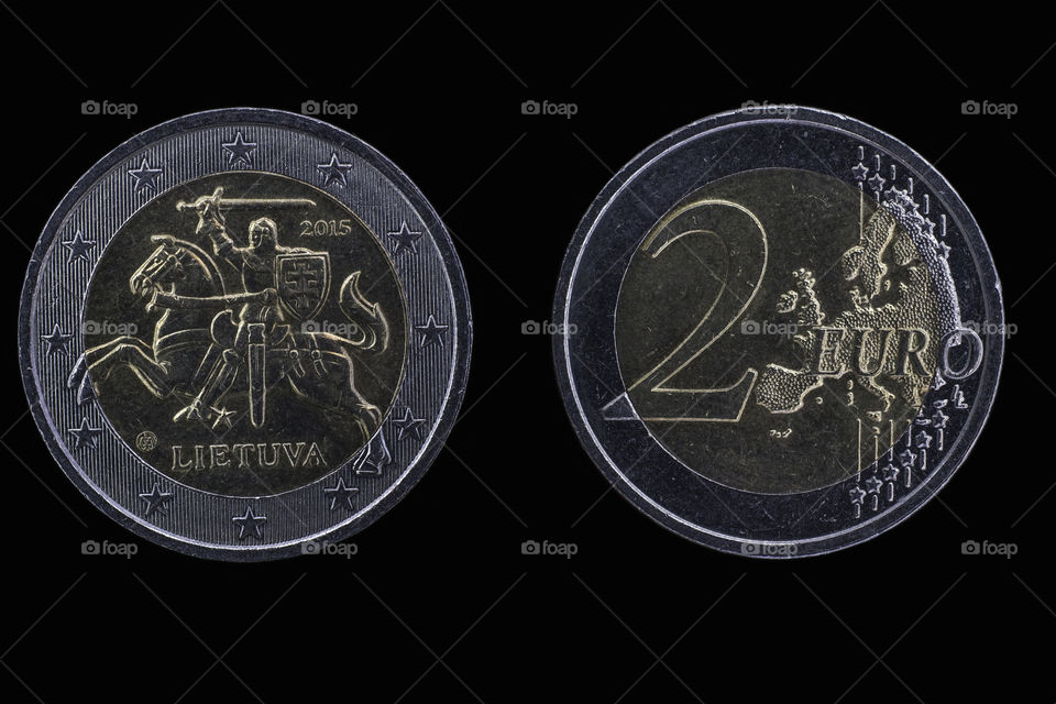 First Lithuanian 2 euro coin
