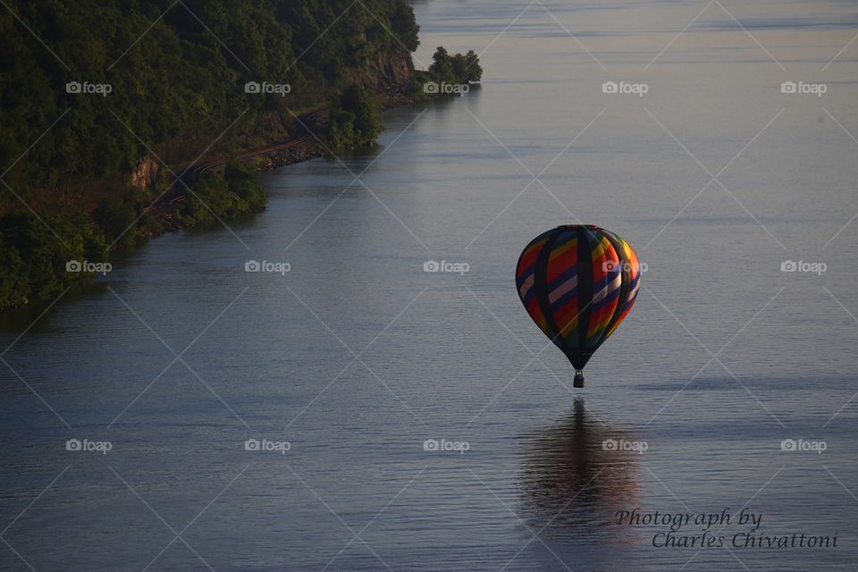 Floating along the River