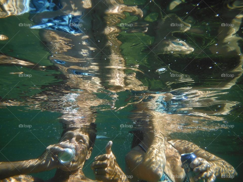 Chillin with a cool one