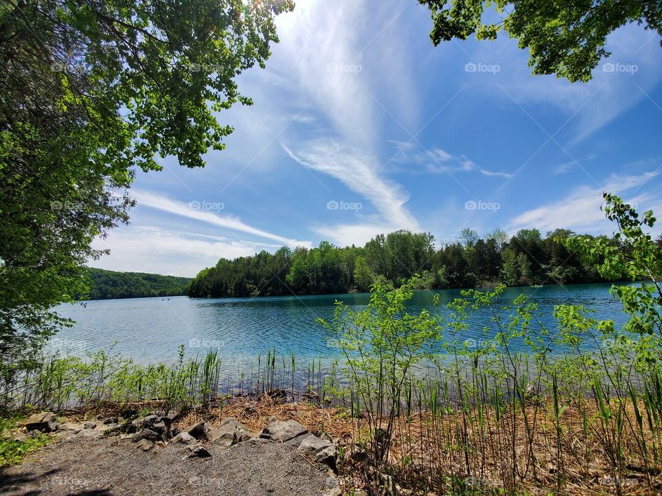 Green Lake State park. Beautiful greenery,  crystal clear water, simple and breathtaking.