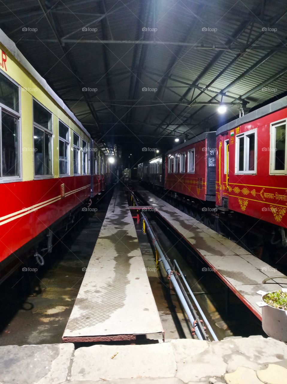 Kalka railway station is the northern terminus of the Delhi–Kalka line and the starting point of the UNESCO World Heritage Site Kalka–Shimla Railway. It is located in the Indian state of Haryana. It serves Kalka and passengers moving on to Shimla.