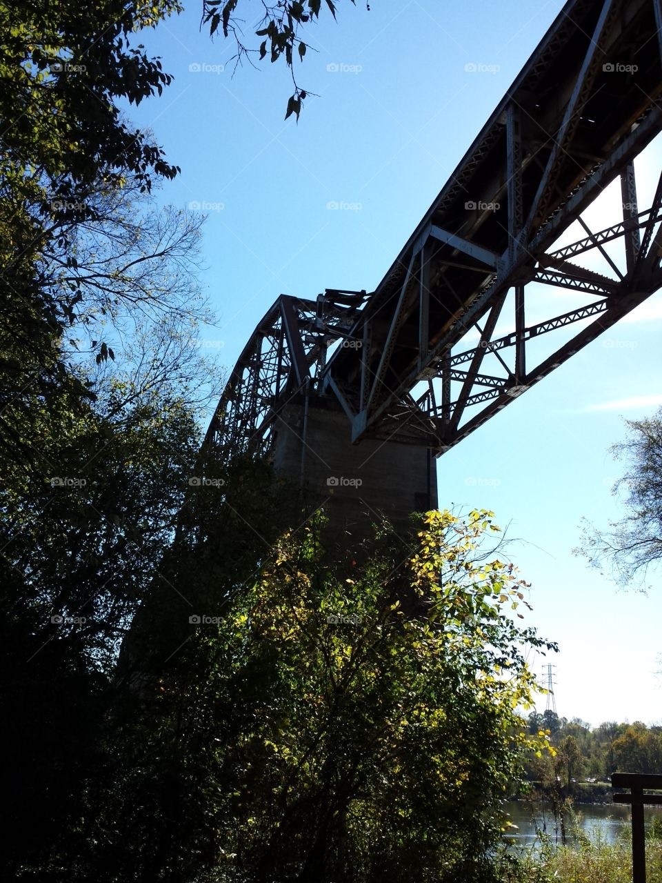 railway bridge overhead