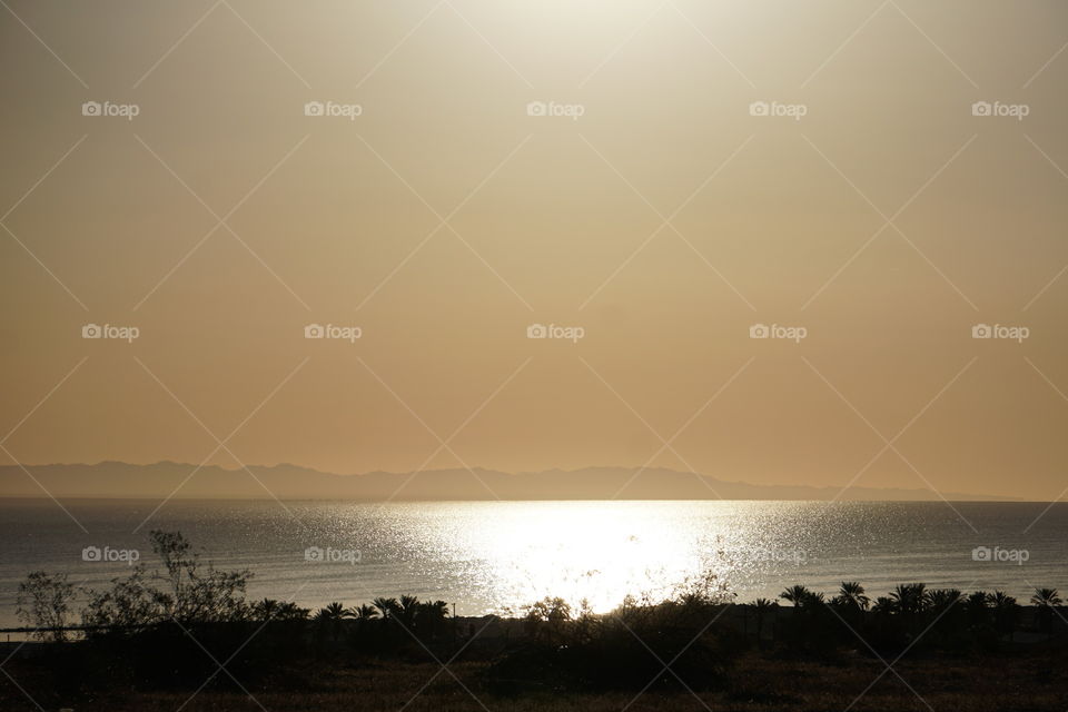 Sunrise at the Salton Sea