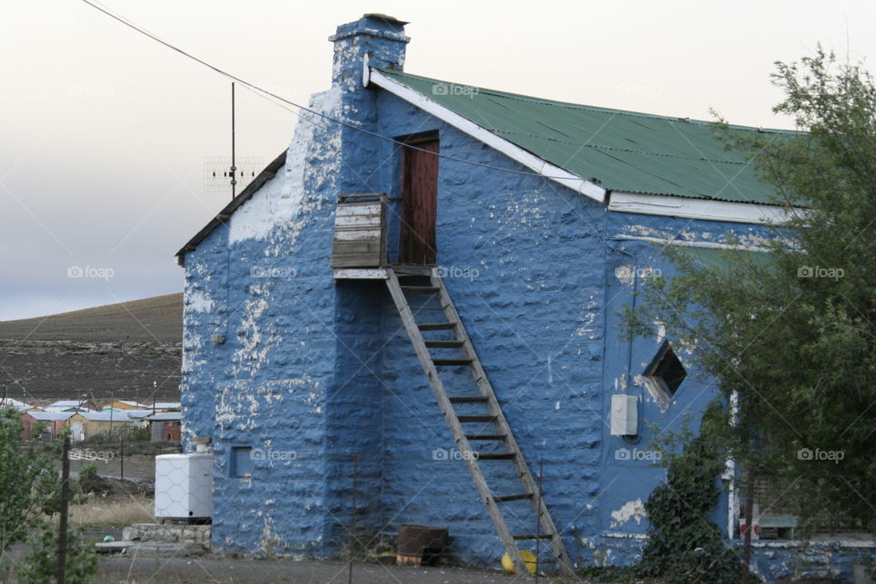 Old Blue house -