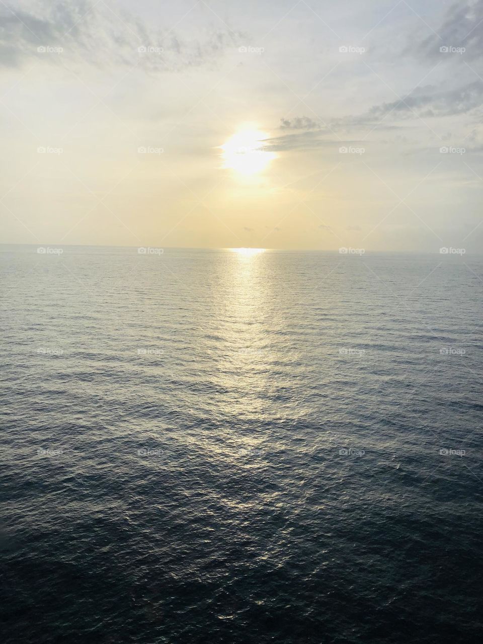 Carnival Miracle sunset