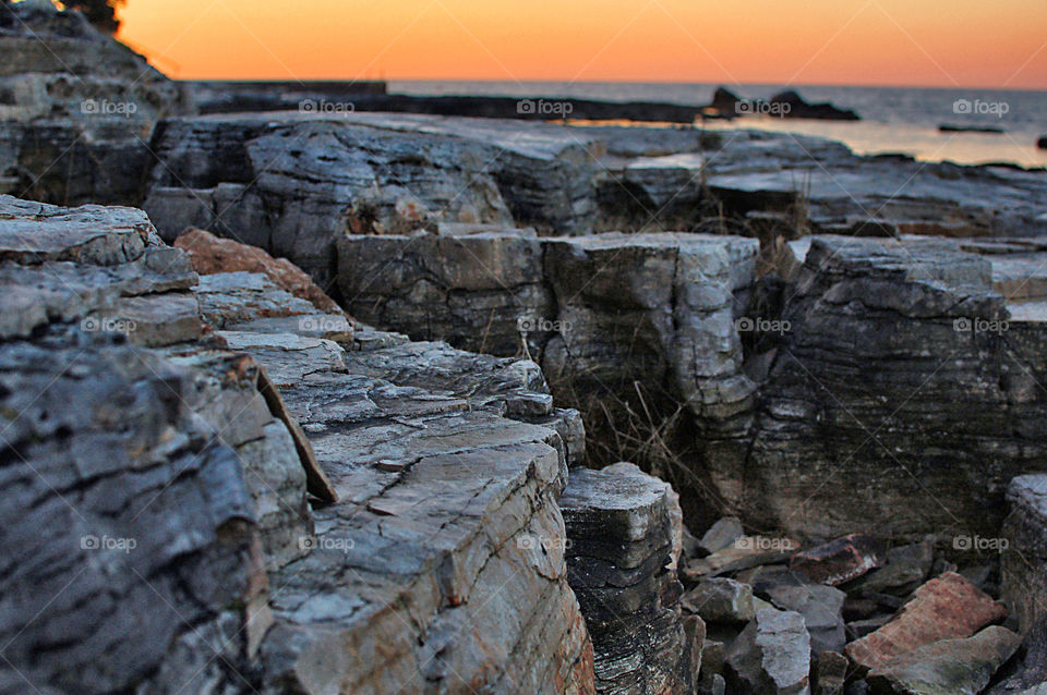 beach sunset water sea by selecshine