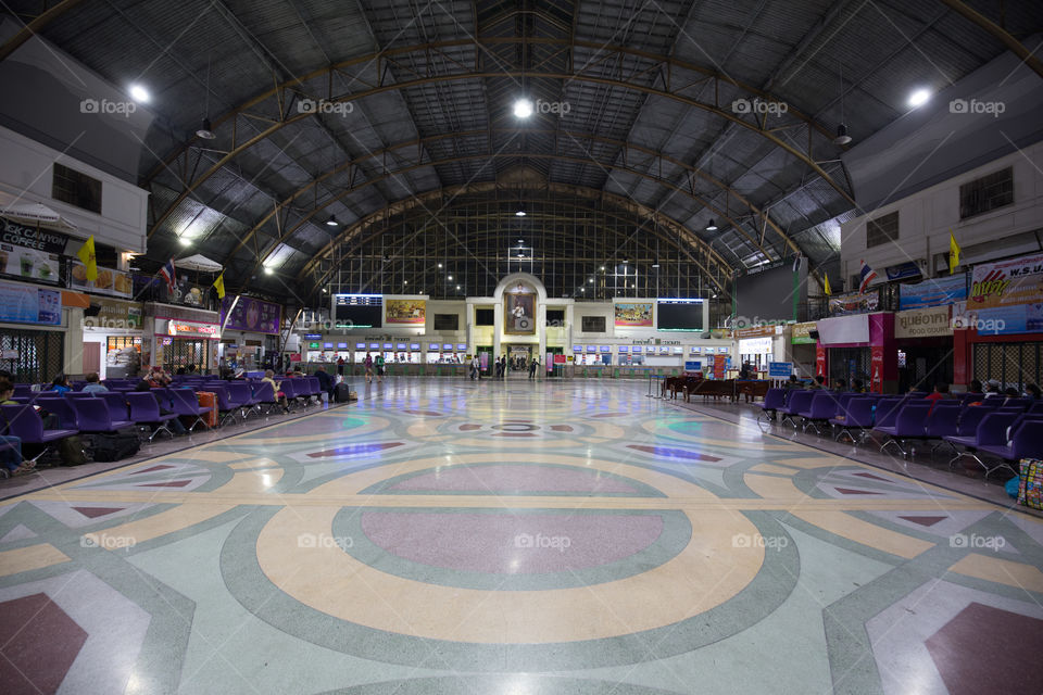 Bangkok central railway station 