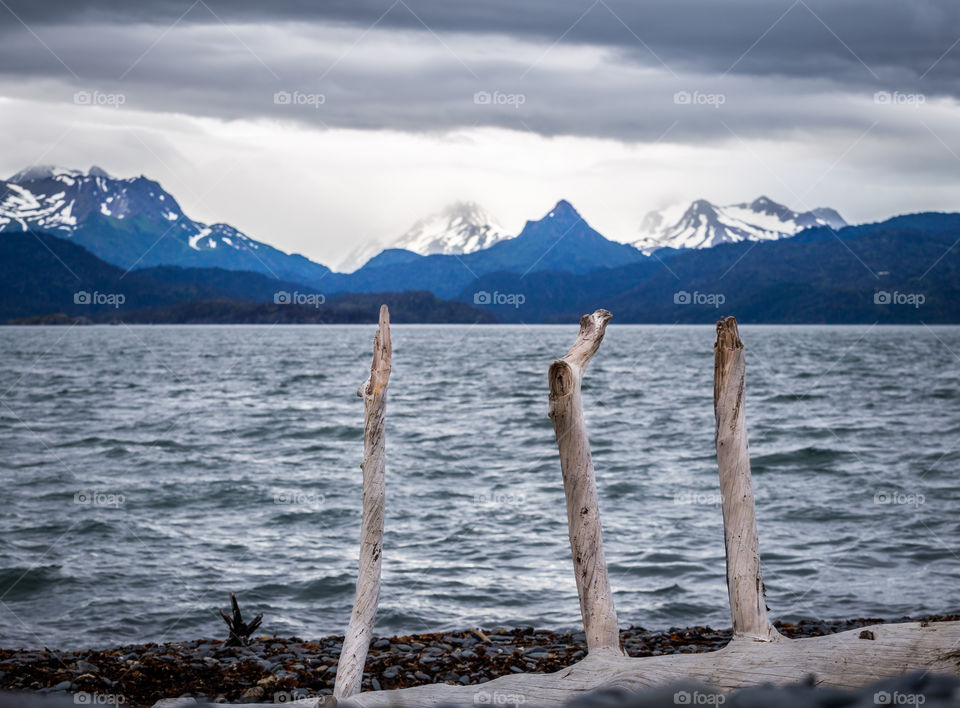 Water, Sky, Nature, Mountain, Landscape