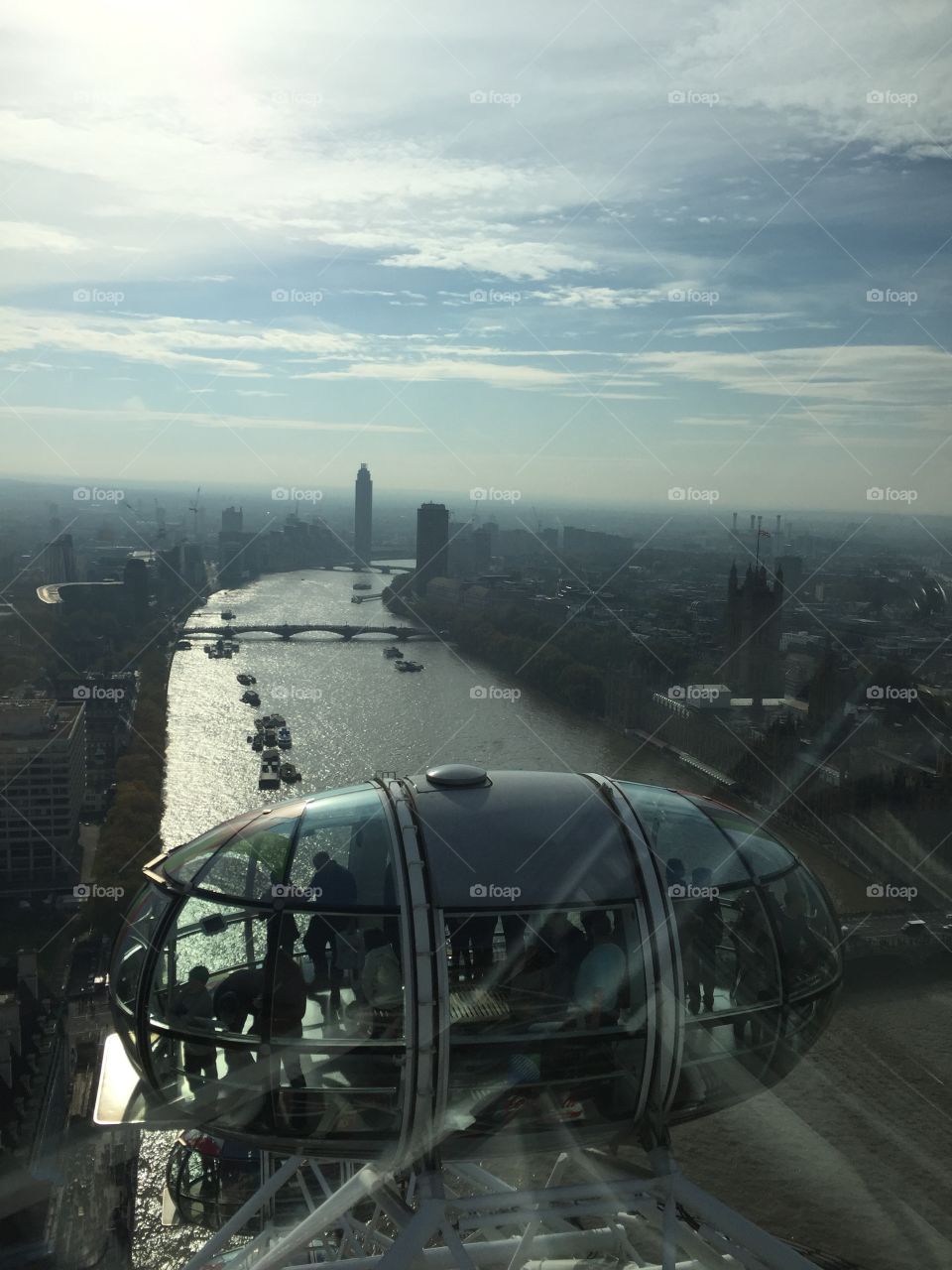 London Eye authum . London Eye late October 2015