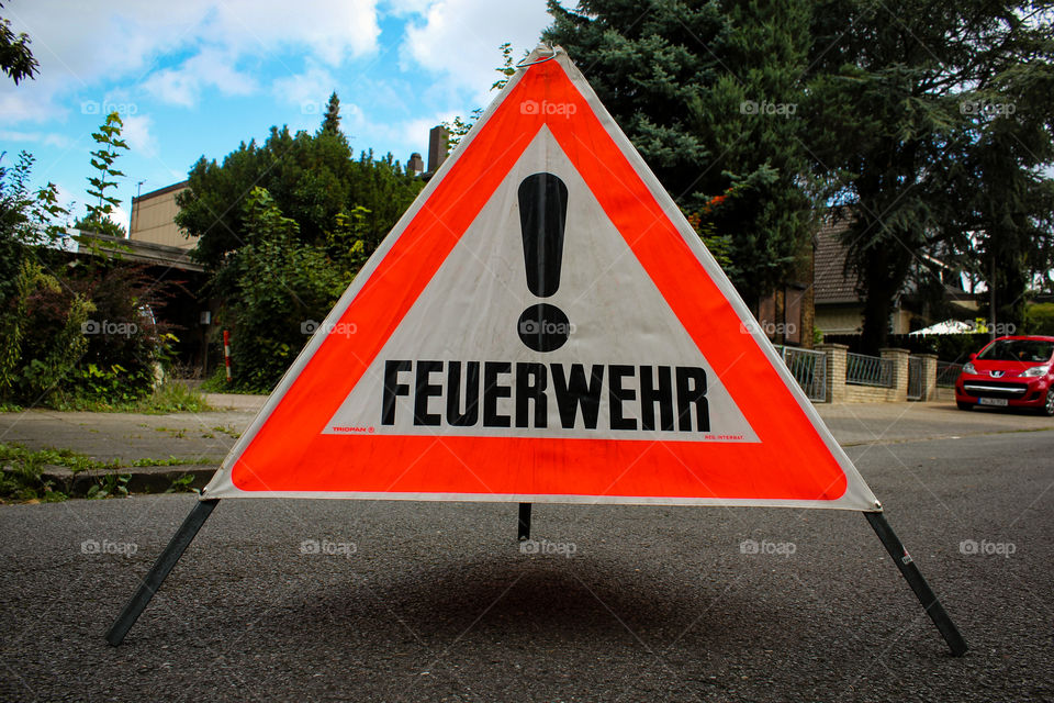 Achtung Feuerwehr!