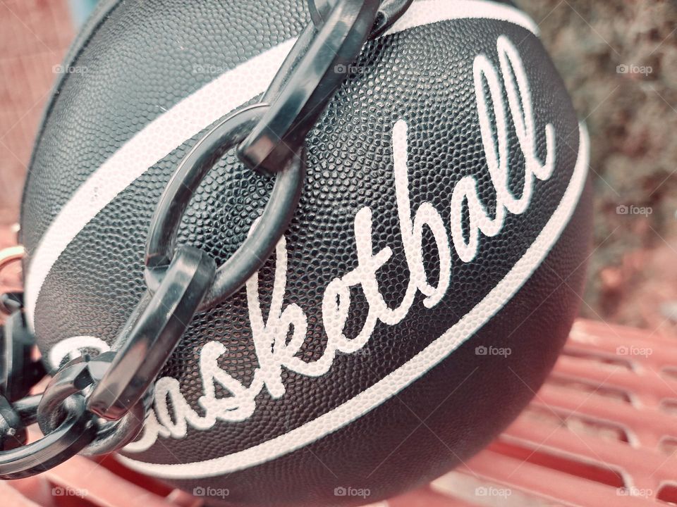 photo of my basketball purse