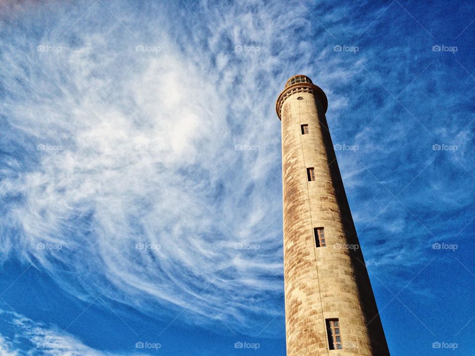 Lighthouse and sky