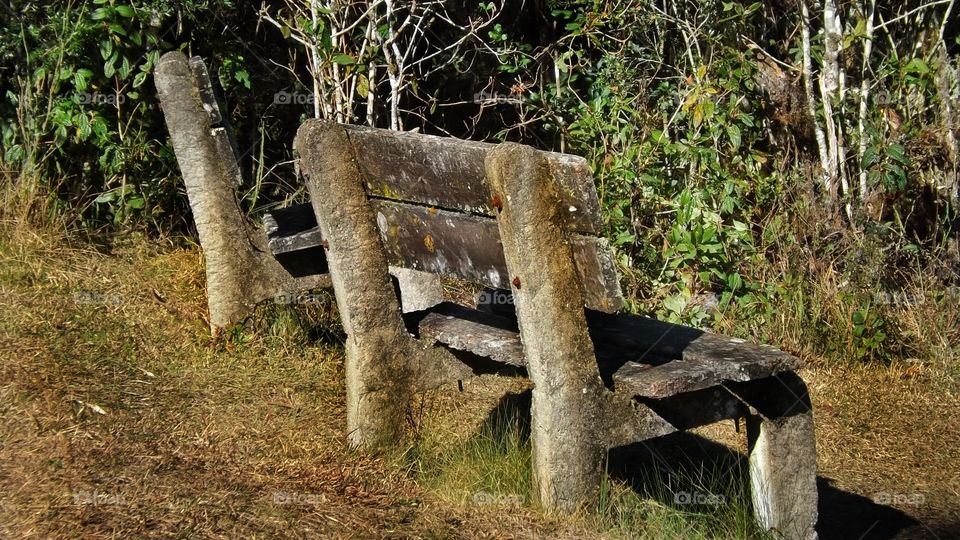 Square bench in time