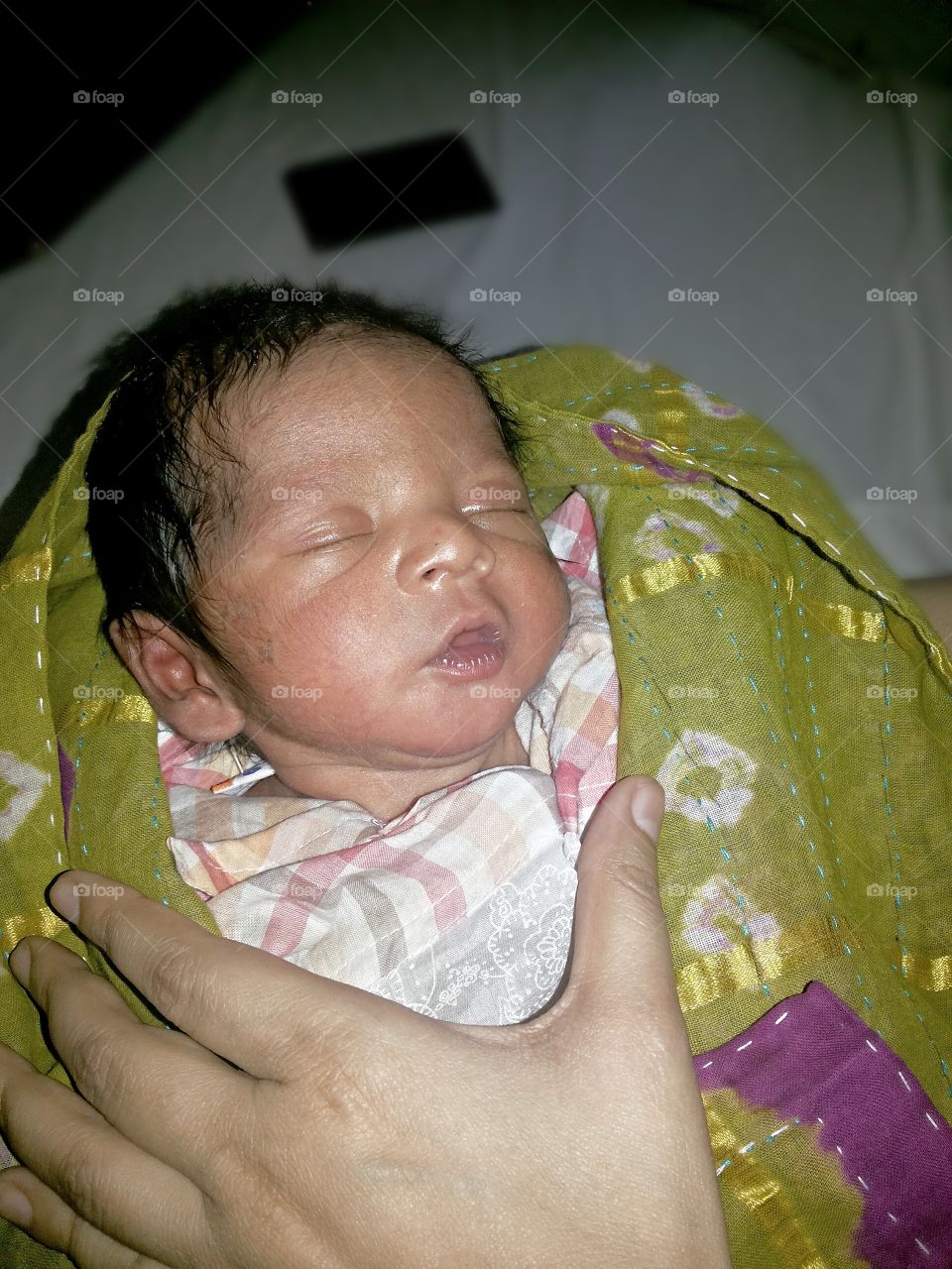 cute new born baby. my cousin's baby