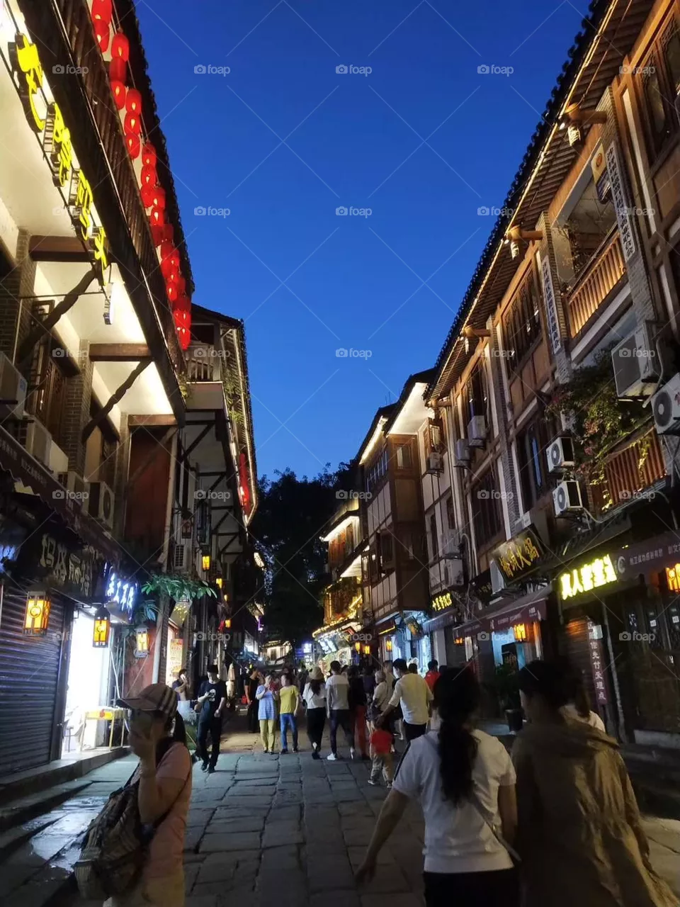 Chinese Temple Night