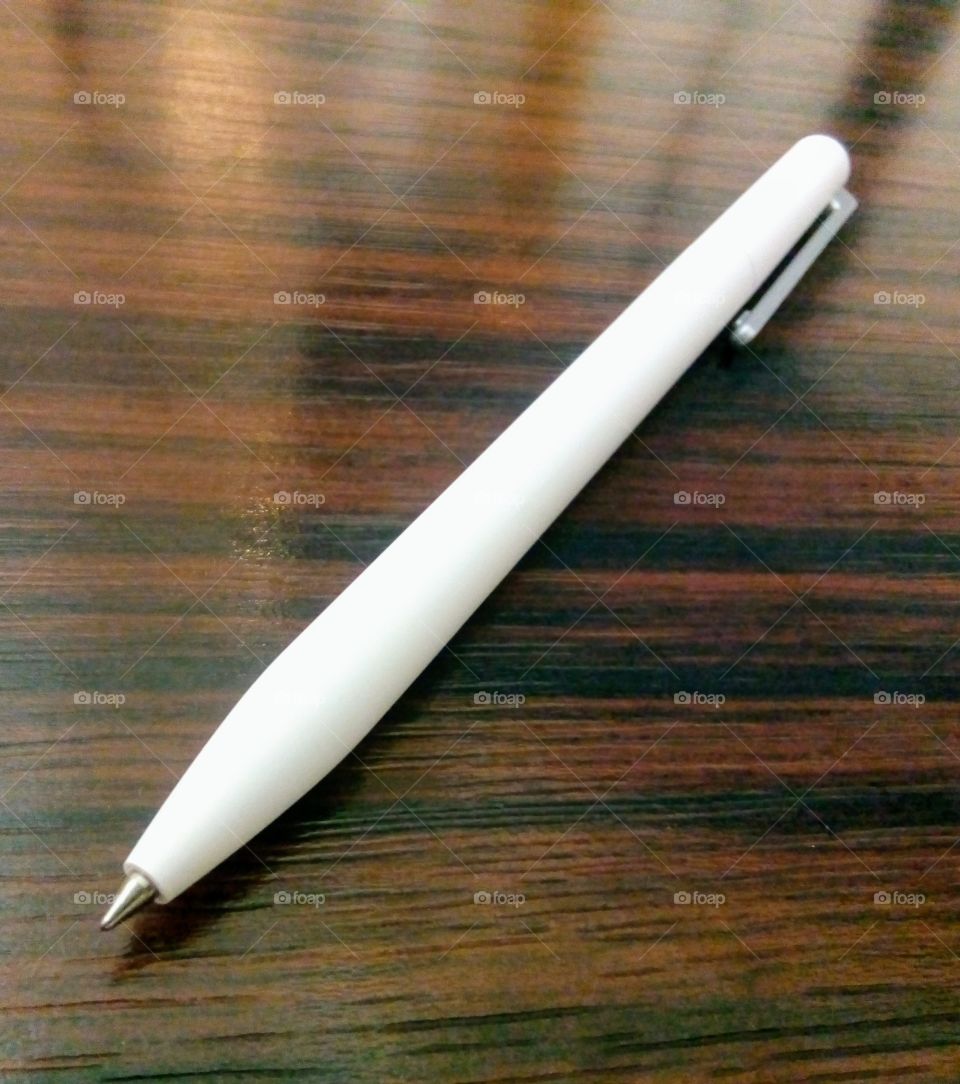 Pen on the table