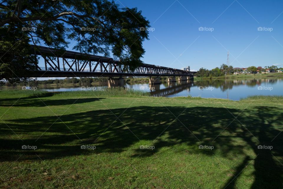 Landscape Bridge from Bank