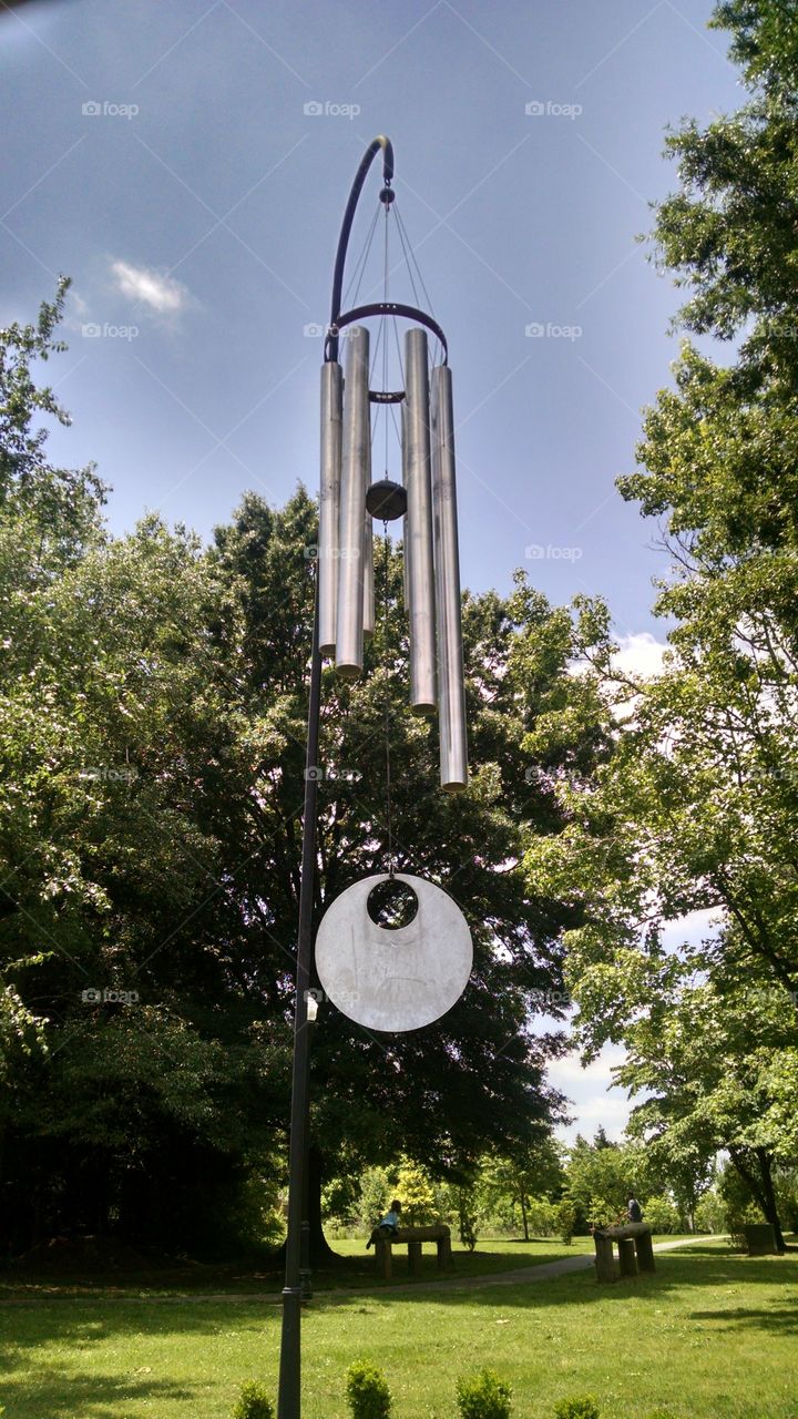 giant wind chime