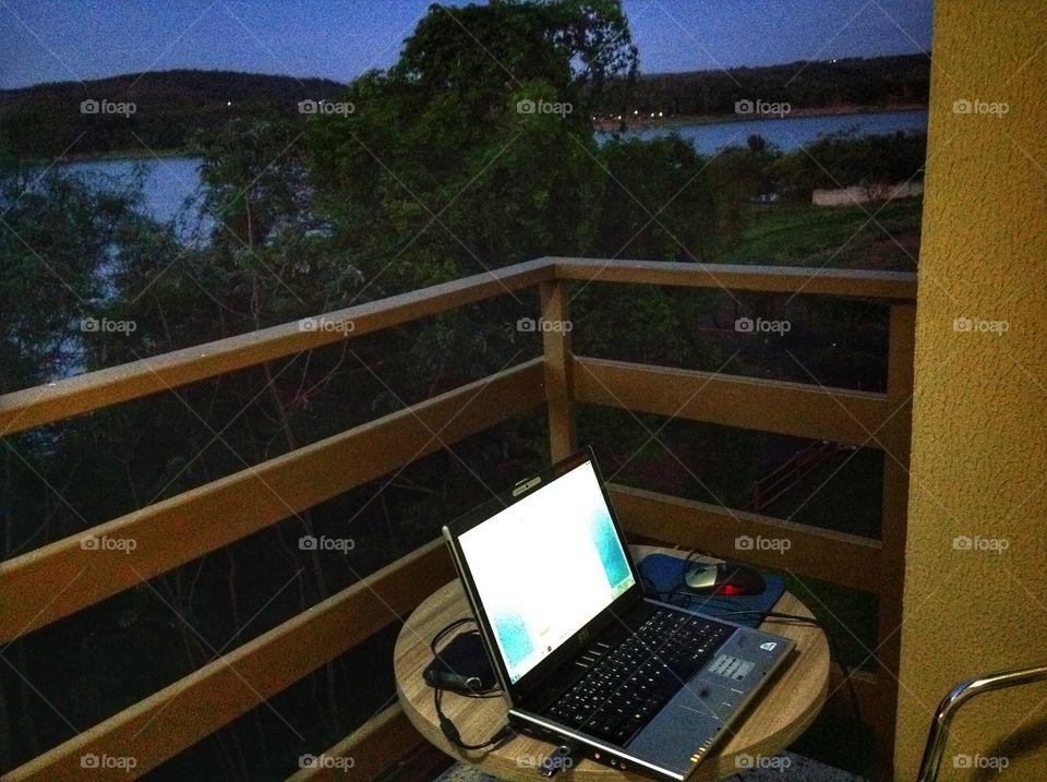 balcony varanda Pc computer computador