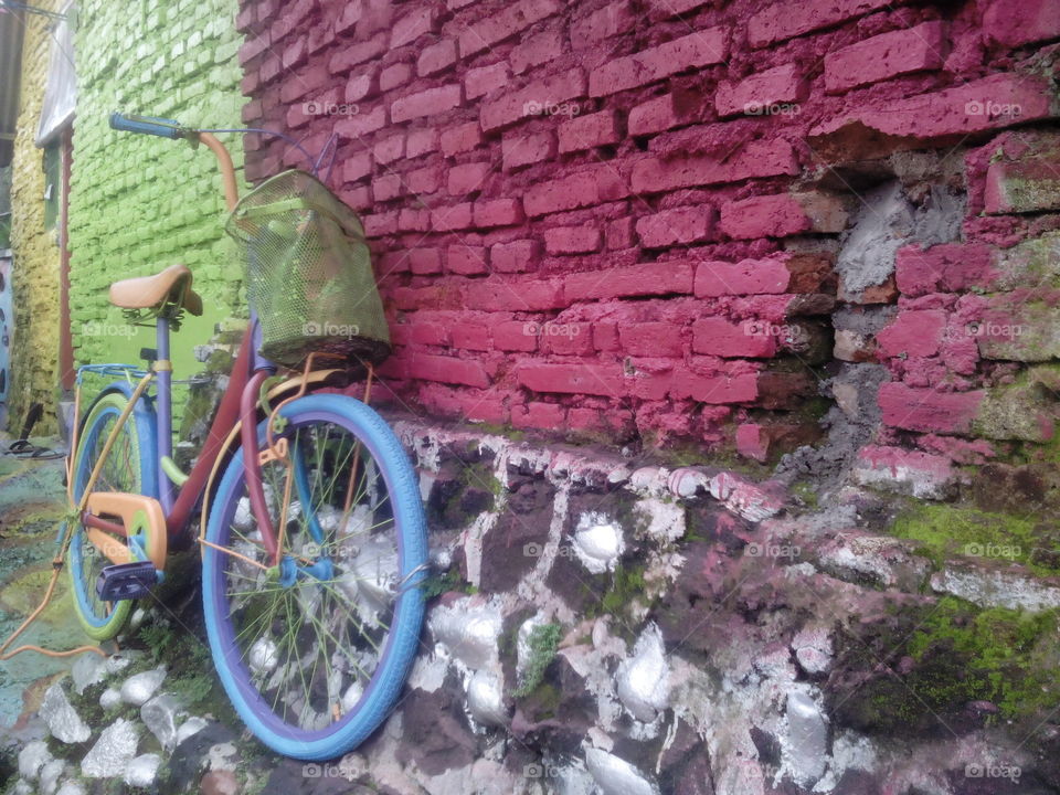 Bicycle ( Jodipan Colour Village ) 2017