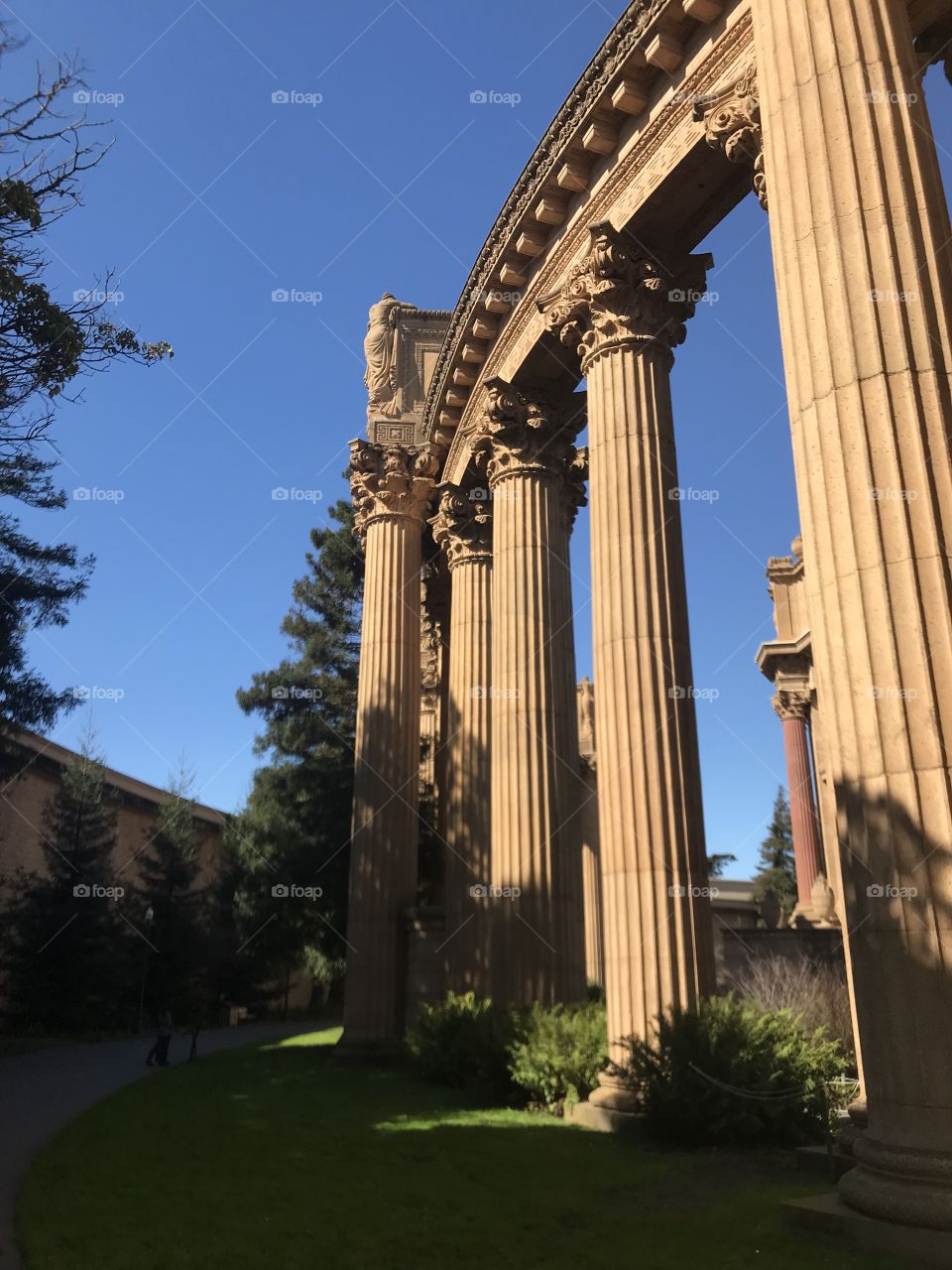 Columns in San Francisco california