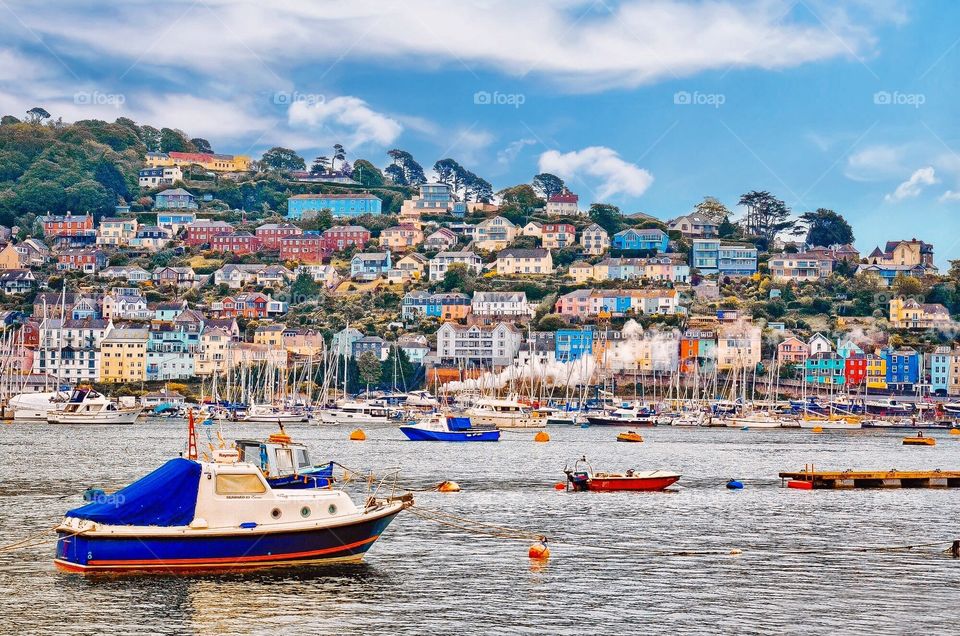 Kingswear is incredibly beautiful in the South west of England. 