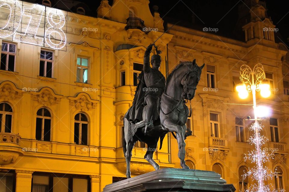 Square Ban Josip Jelacic, Zagreb