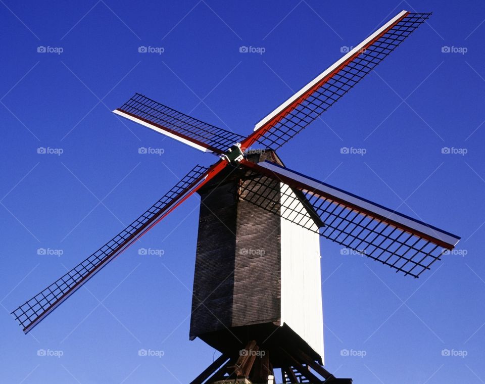 Old mill. Windmill