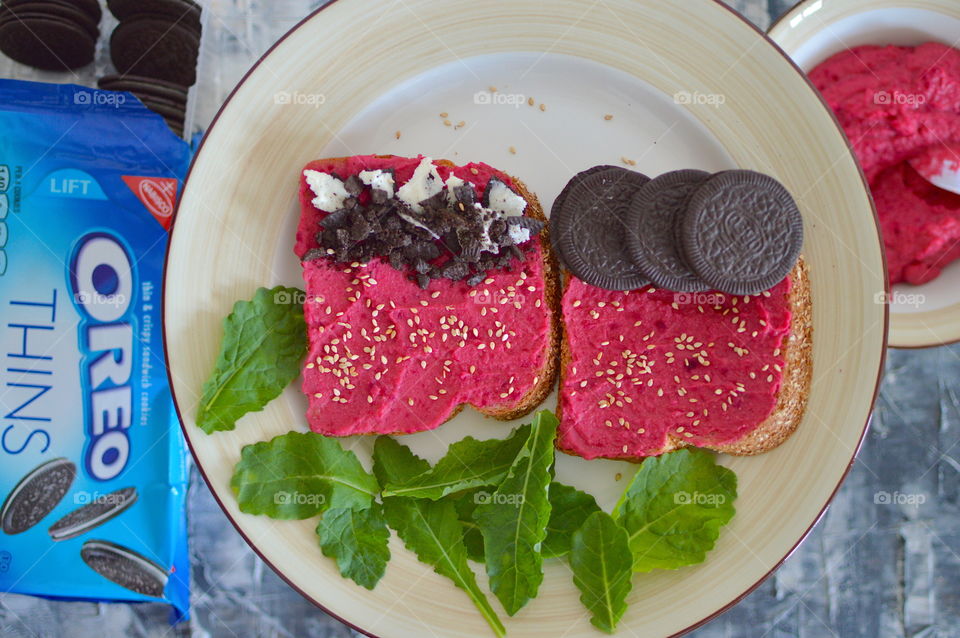 Oreo cookies breakfast 