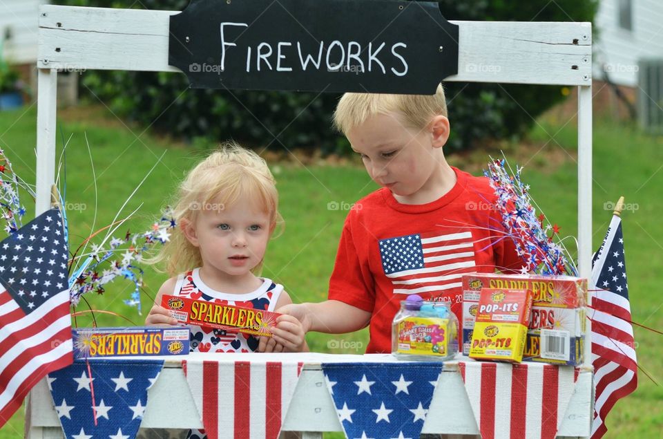 Fireworks stand 