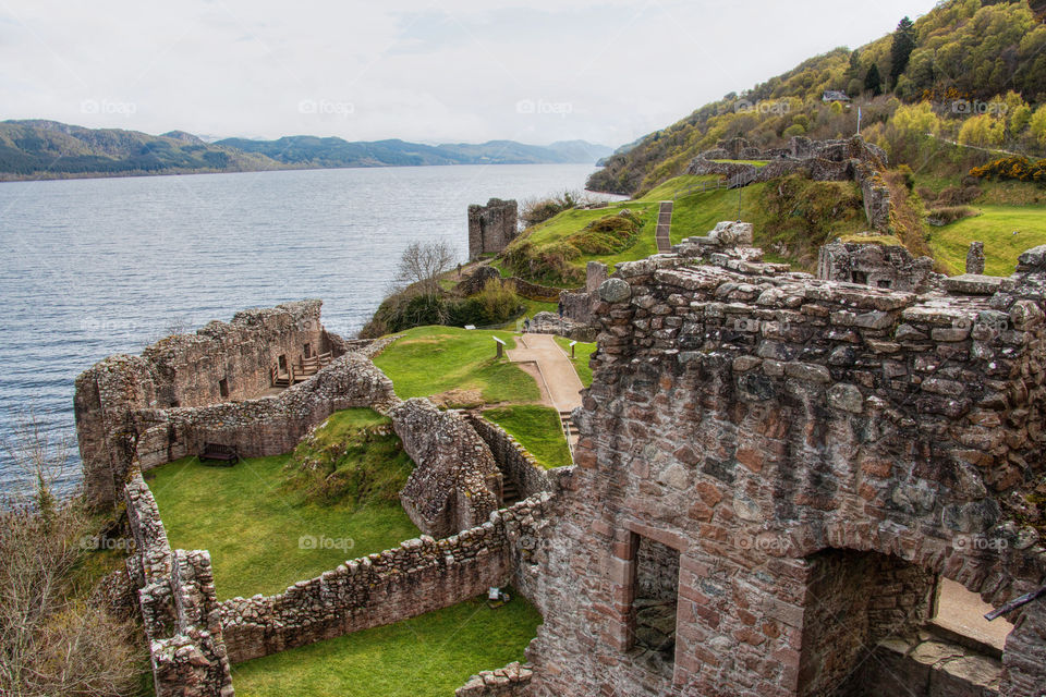 Loch Ness castle 