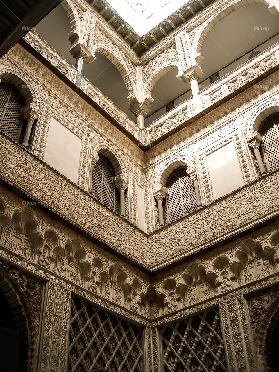 Patio de las Muñecas. Patio de las Muñecas - Reales Alcazares (Sevilla - Spain)