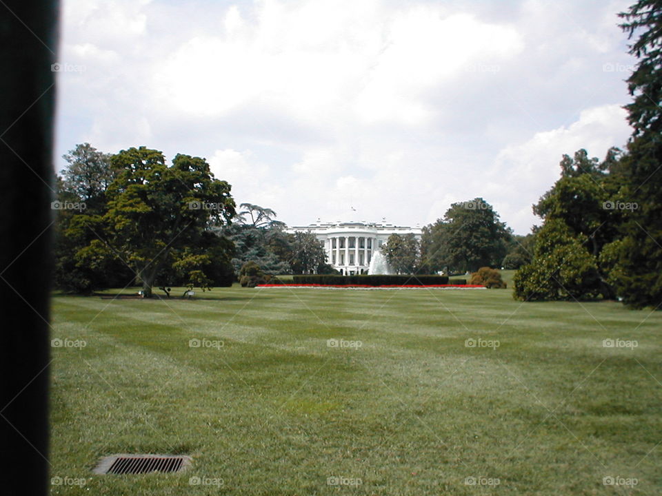 From a distance (White House)