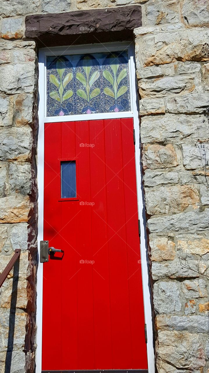 church red door