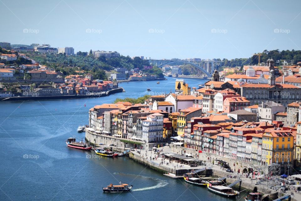 Douro river in porto Portugal 🇵🇹 