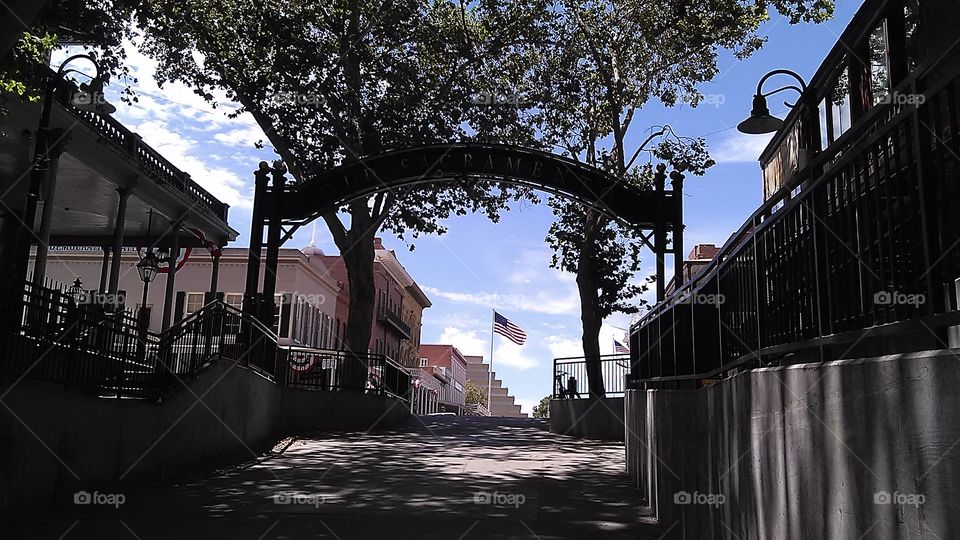 Old Sac. Out walking in old sacramento