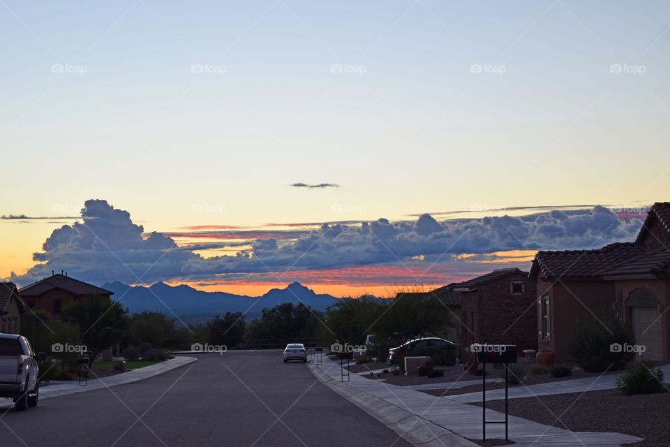 Sunset in Arizona