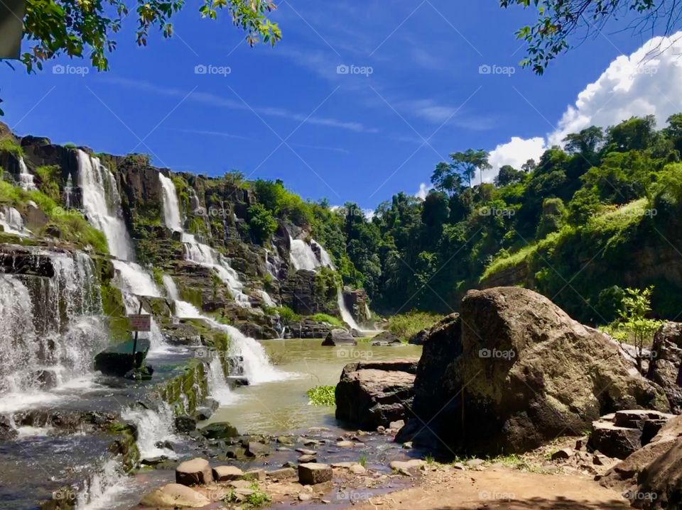 Pongour falls Dalat Vietnam 