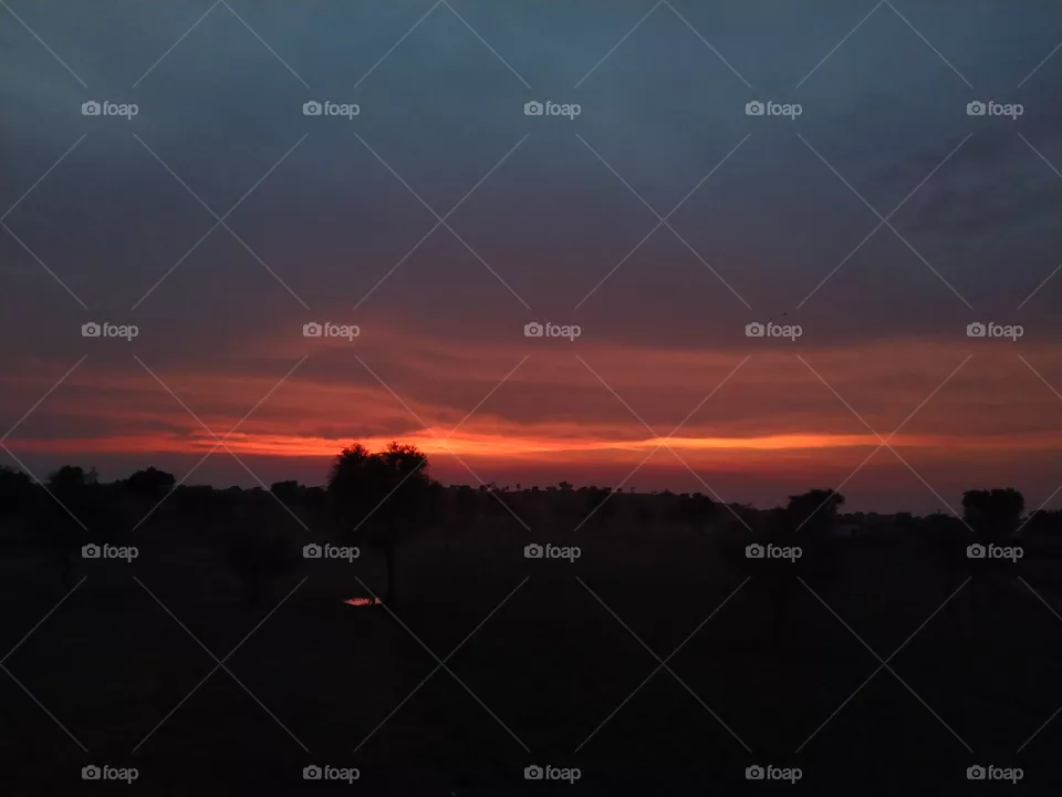 Beautiful sunset