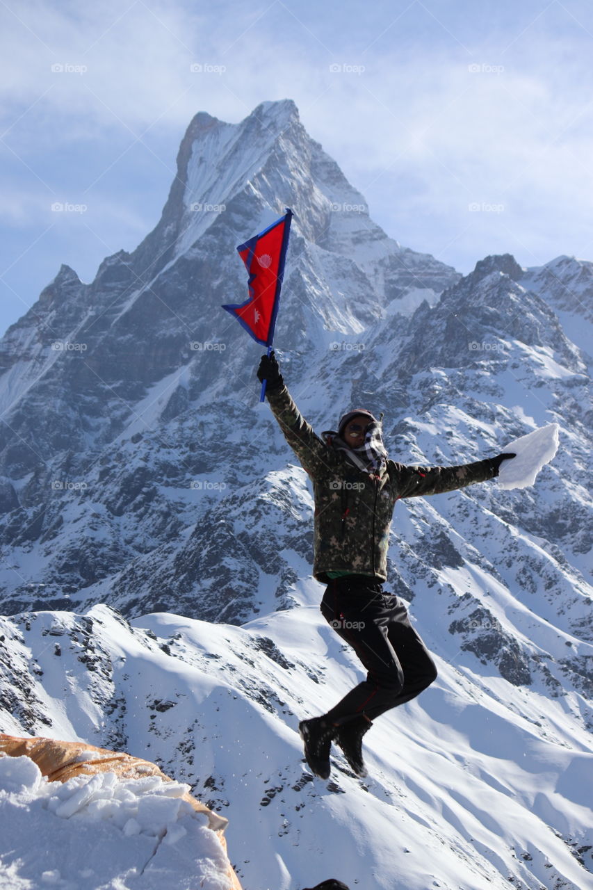 "Fly higher than your imagination" ✈️

#machapuchrebasecamp
#mardihimaltrek
#visitnepal