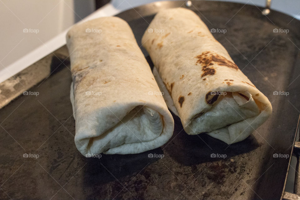 Beef burritos