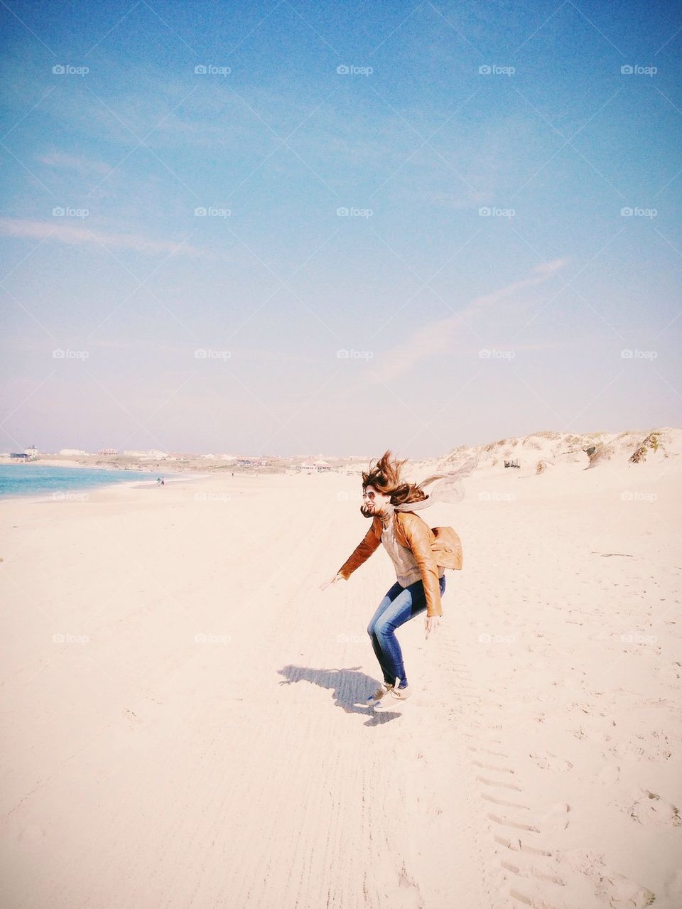 Girl at the beach