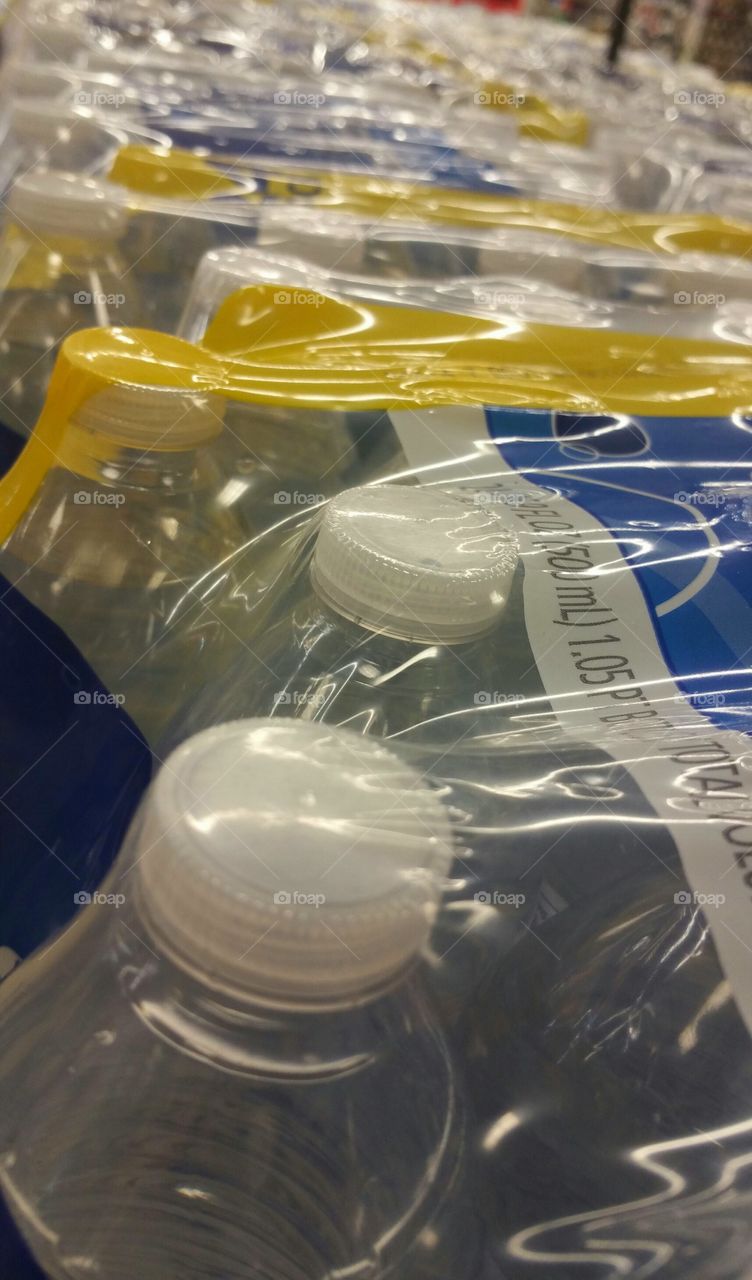 Plastic Water Bottles Shrink wrapped