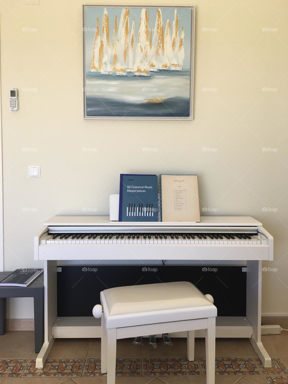 My lovely music place at home