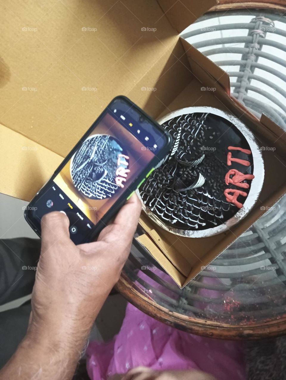 birthday series chocolate colour