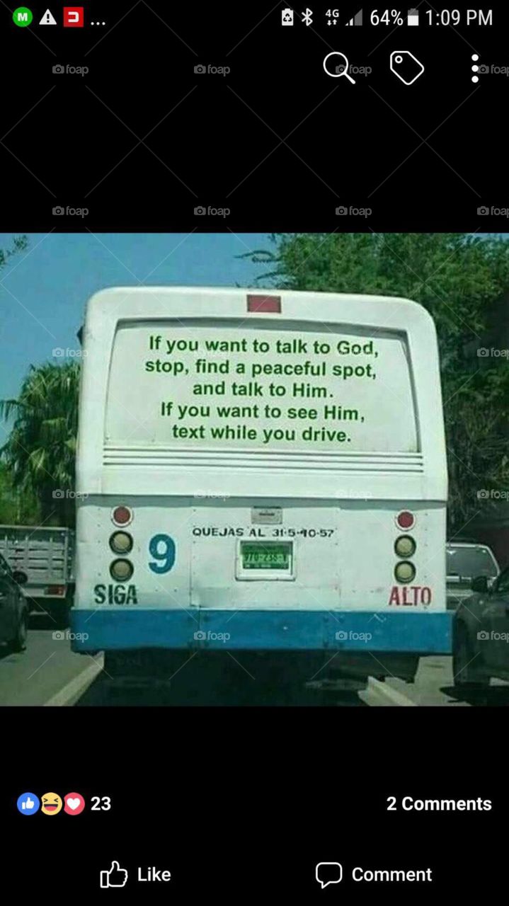 Dont text and drive