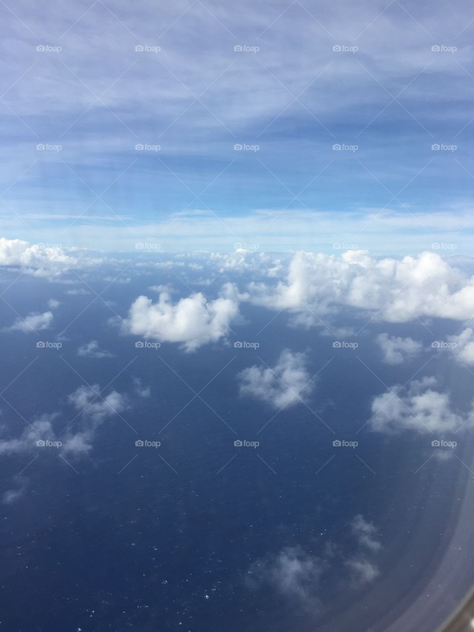 Beautiful clouds from above